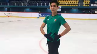 El joven, originario de Guadalajara, se convertirá en el primer patinador artístico mexicano en 30 años
