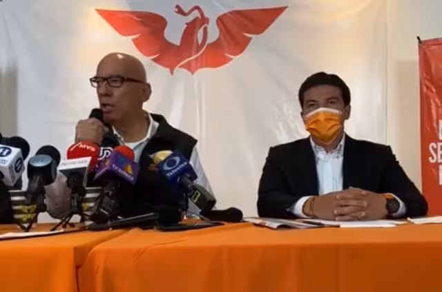 Dante Delgado y Samuel García