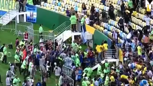 Argentina enfrentaba a Brasil este martes en las eliminatorias de Conmebol