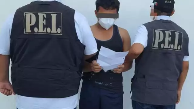 Autoridades estatales detuvieron ayer martes al joven de 20 años