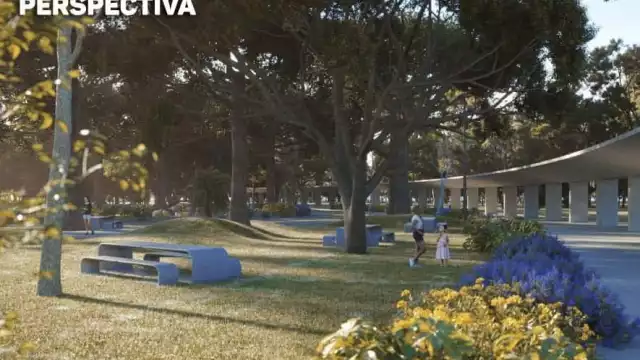 Los trabajos en el Gran Parque de La Plancha ya comienzan a notarse a meses de haber comenzado