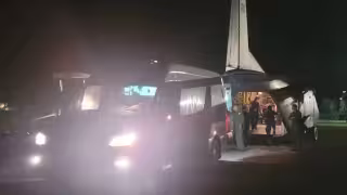 Entre un operativo silencioso, así fue el arribo de los restos del militar fallecido en Jalisco