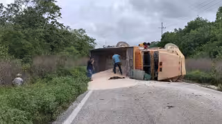Múltiples accidentes viales se registran en diferentes zonas de Felipe Carrillo Puerto
