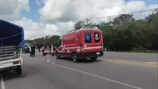 El accidente se registró la mañana de este viernes, inicio de fin de semana