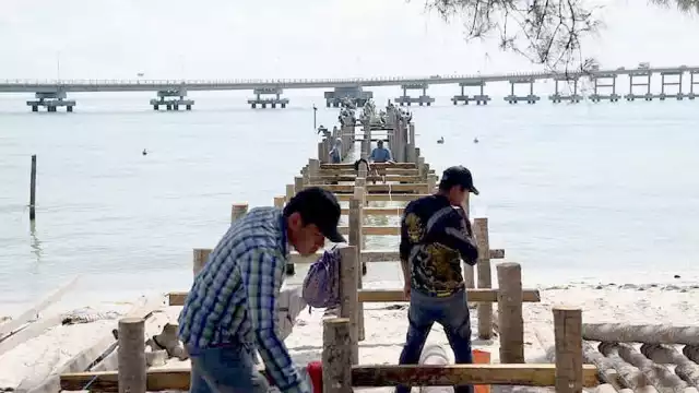 Las obras en los muelles de Arroyo Grande fueron suspendidas a solo 15 días de haber iniciado