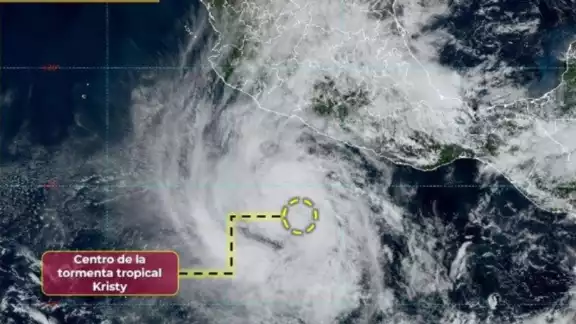 Se forma tormenta tropical Kristy en costas de Guerrero y Michoacán. Se forma tormenta tropical Kristy en costas de Guerrero y Michoacán.