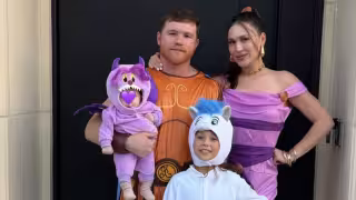 Canelo Álvarez y Fernanda Gómez presentan por primera vez a su hija Eva Victoria