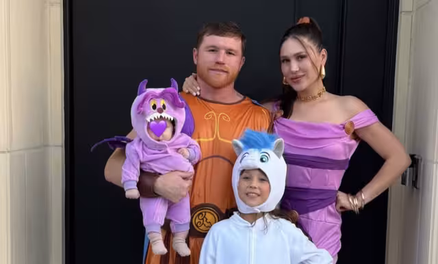 Canelo revela el rostro de su bebé.
