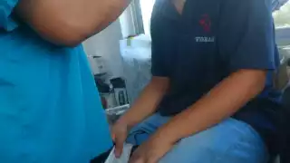 El papá del menor atacado por abejas africanas en Chetumal llevó a su hijo a la base de paramédicos más cercana a su casa