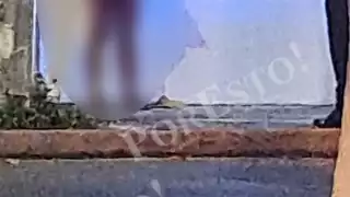 Un Policía Estatal lo mantuvo por cerca de 20 minutos parado, pasando por encima de sus derechos humanos