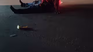 Choque entre motocicleta y automóvil deja un lesionado en el fraccionamiento Galaxias