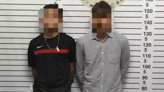 Ambos jóvenes fueron detenidos