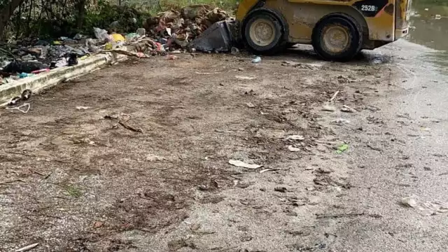 El tiradero se había generado a partir de la falta de recoja de los desechos