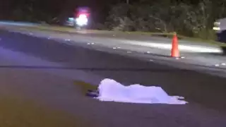 Al sitio llegaron policías y paramédicos de la secretaria de seguridad pública