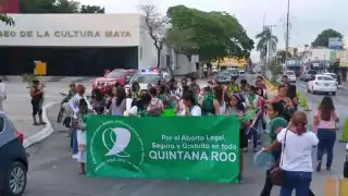 Feministas en Quintana Roo indicaron que la decisión de la SCJN es un avance en los derechos humanos y reproductivos de las mujeres