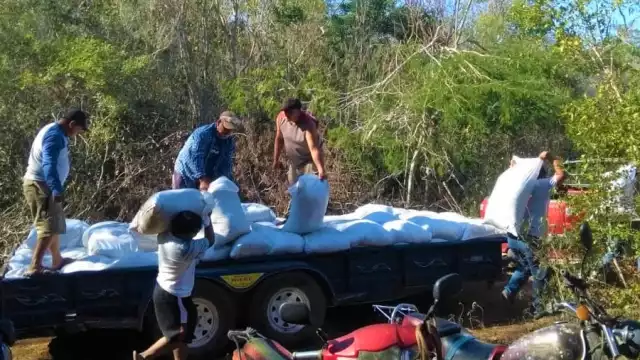 Se realizó la entrega de 10 metros cúbicos de composta