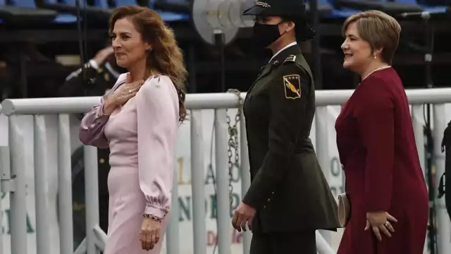 Beatriz Gutiérrez Müller se ha manifestado en varias ocasiones en contra de la venta de piezas prehispánicas. Foto:  EFE/ José Méndez