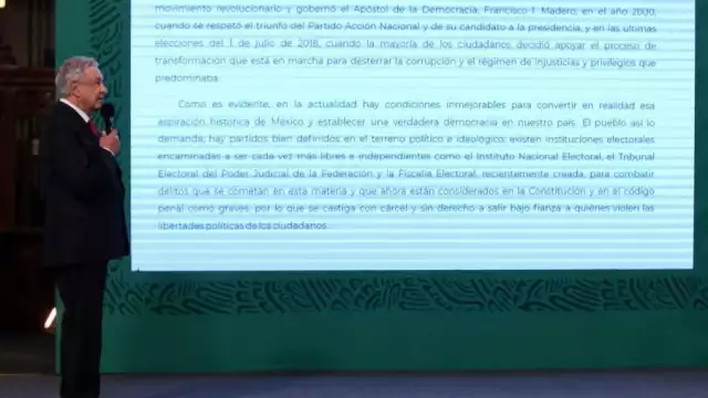 "25 gobernadores, incluida la jefa de Gobierno, son los que han manifestado su adhesión al acuerdo en favor de la democracia" señaló