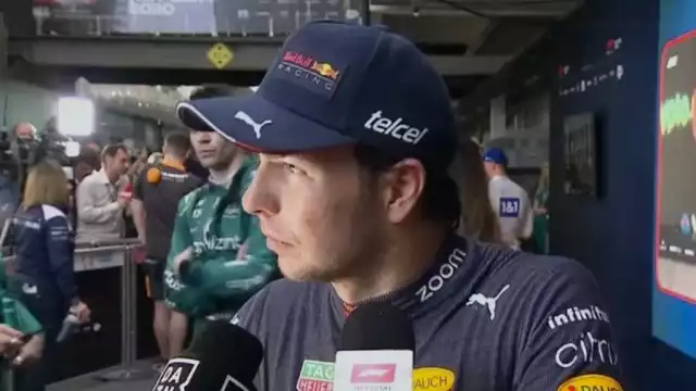 Checo Pérez explota contra Verstappen tras el GP de Brasil