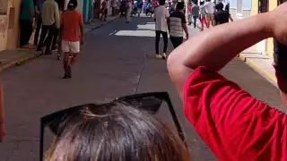 La "Motuleñada" se llevó sin incidentes y con mucha diversión. Foto: Alejandro Colli