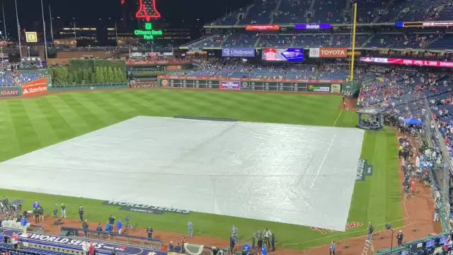 Tercer juego entre Astros y Phillies de la Serie Mundial fue pospuesto