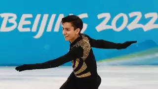 Donovan Carrillo salió muy contento por su participación. Foto: EFE