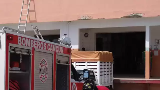 La descarga eléctrica lo aventó al vacío de una altura de cinco metros