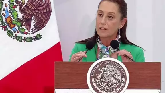 Claudia Sheinbaum consideró que el Aeropuerto Felipe Ángeles constituye la esencia de la Cuarta Transformación Claudia Sheinbaum consideró que el Aeropuerto Felipe Ángeles constituye la esencia de la Cuarta Transformación