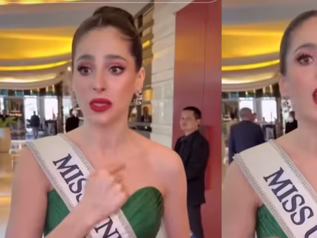 La mexicana alzó la voy en pleno certamen.