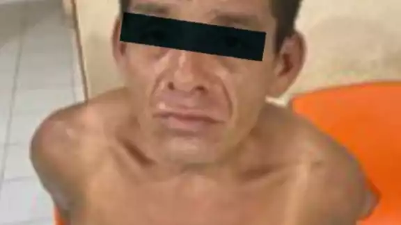 El sujeto fue detenido y trasladado para ponerlo a disposición del MP. El sujeto fue detenido y trasladado para ponerlo a disposición del MP.