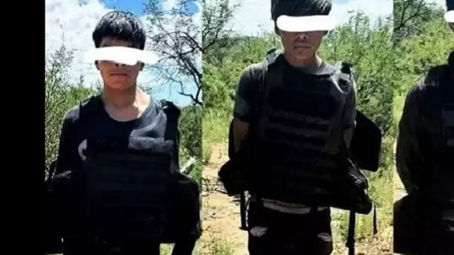 En Sonora fueron detenidos 7 menores de edad; presuntamente serían sicarios