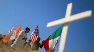 Misa binacional en Ciudad Juárez honra a los migrantes fallecidos en la frontera México - EU