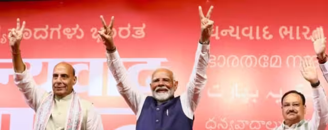 Narendra Modi proclamó su victoria en las elecciones en la India