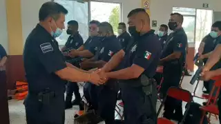 Un total de 120 elementos de la Policía Municipal reciben capacitación para desempeñar su función