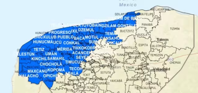 Esta sería la región en alerta azul por el potencial Ciclón Tropical Uno