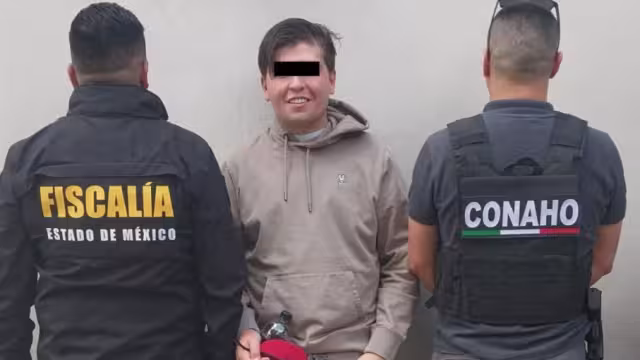 Fofo Márquez al momento de su captura en Naucalpan