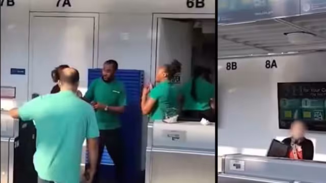 Mujer enloquece en aeropuerto de Chicago y se hace viral en redes sociales