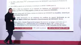 Infonavit congela 4 millones de créditos y anuncia ambicioso plan de viviendas para 2025