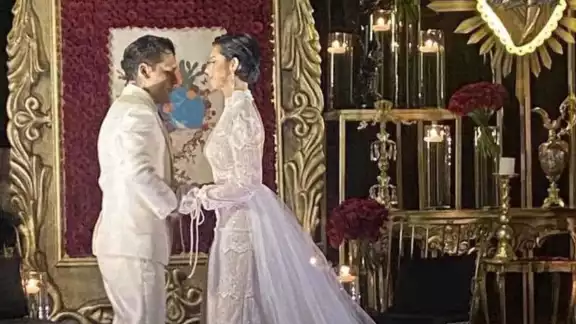 Así habrían lucido Christian Nodal y Ángela Aguilar en la boda