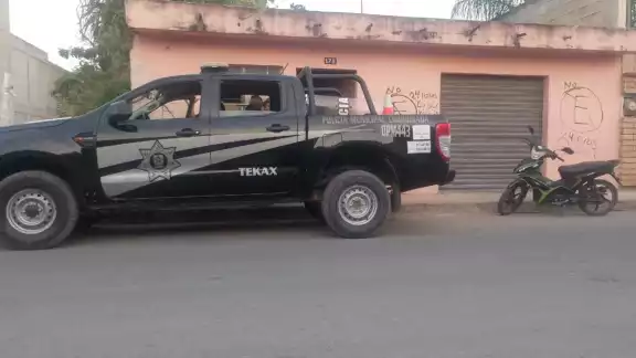 La policía arribó al lugar de los hechos en Tekax
