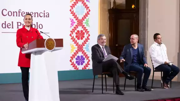La presidenta Sheinbaum destacó que el plan aprovechará la relocalización de empresas internacionales hacia México
