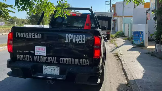 Agentes de seguridad arribaron al área en Progreso