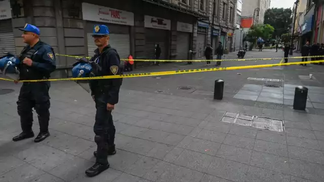 El atentado contra Diana Sánchez Barrios ocurrió en la calle de Motolinia, a un par de cuadras del Palacio Nacional