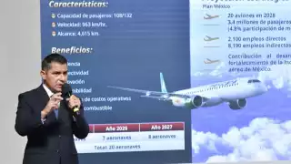 Mexicana de Aviación crecerá con nueva flota y conectividad nacional: arrancan vuelos comerciales con aeronaves E2