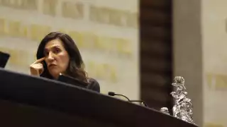 Kenia López Rabadán pide priorizar apoyo por lluvias en el Presupuesto 2025