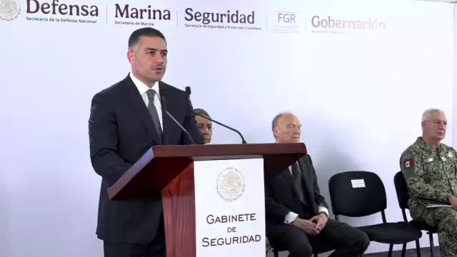Omar Garcpía Harfuch, secretario de Seguridad y Proteción Ciudadana