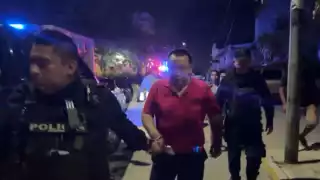 Detienen a taxista y ubican unidad involucrada en el accidente de un   joven motociclista en Cancún 