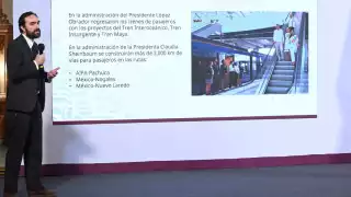 Gobierno de México presenta el plan ferroviario que arrancará en  2025 