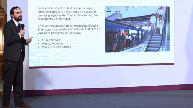 Andrés Lajous, director de la Agencia Reguladora de Transporte Ferroviario