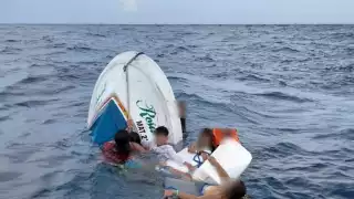 Náufragos de la embarcación 'Rosa Coral' rompieron protocolos en Isla Mujeres